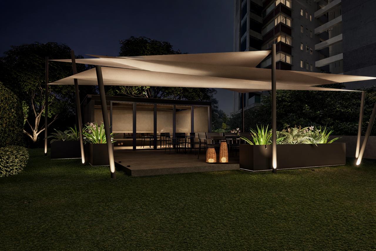 Terraza con velarias — Zona Studio
